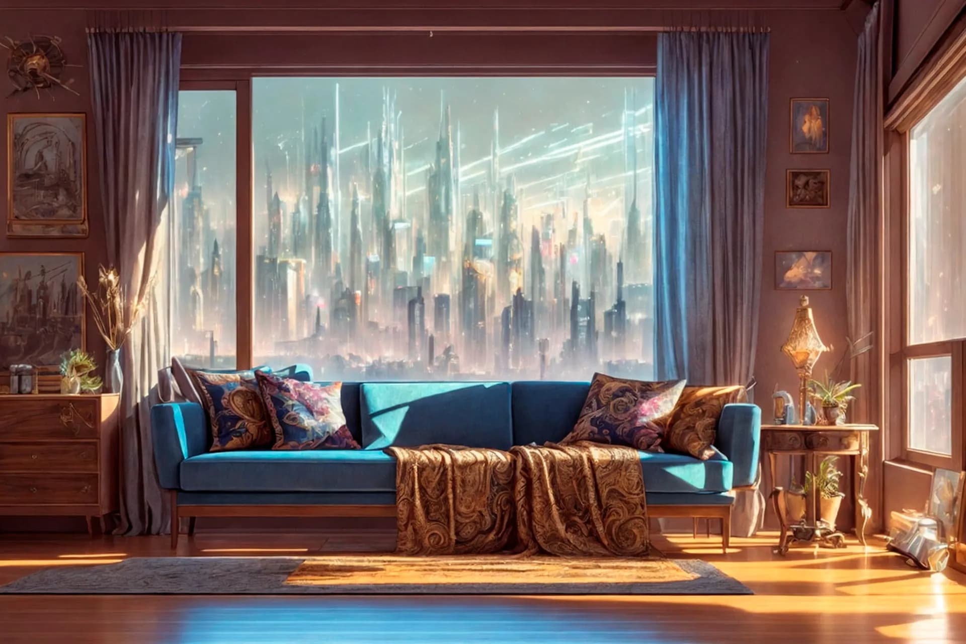 Cyberpunk Interior